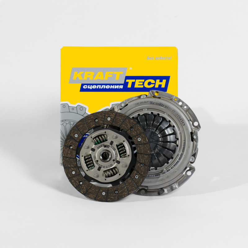 Сцепление для Фокус 2 (1,4-1,6 л): Krafttech W01220B9 - фото